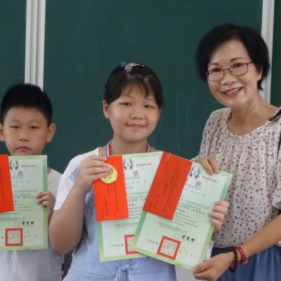 109年度獎助高雄市永清國小推動朗朗學英語概況